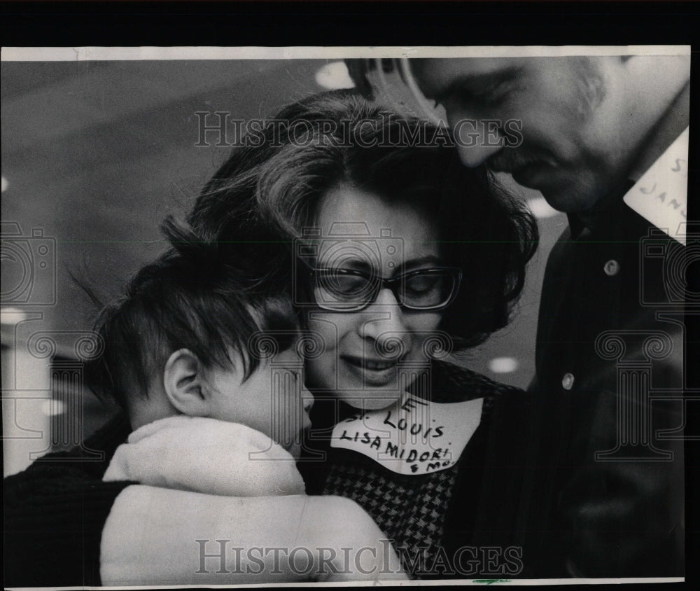 1971 Press Photo Korean Orphan Larry Lee Louis Lisa - RRW55591 - Historic Images