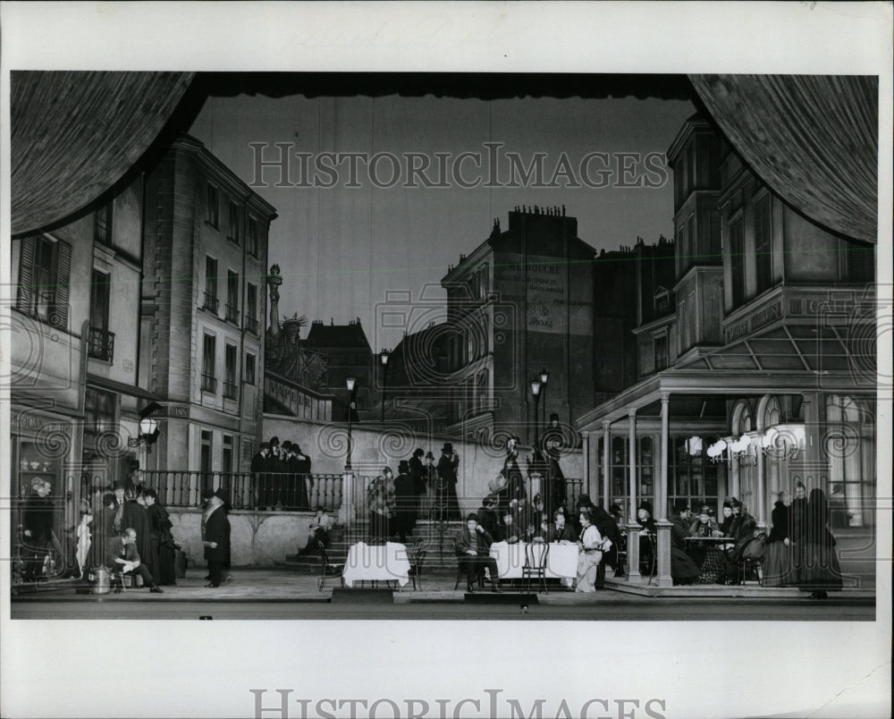 1976 Press Photo Pier Pizzi Act Boheme Lyric Opera - RRW55735 - Historic Images