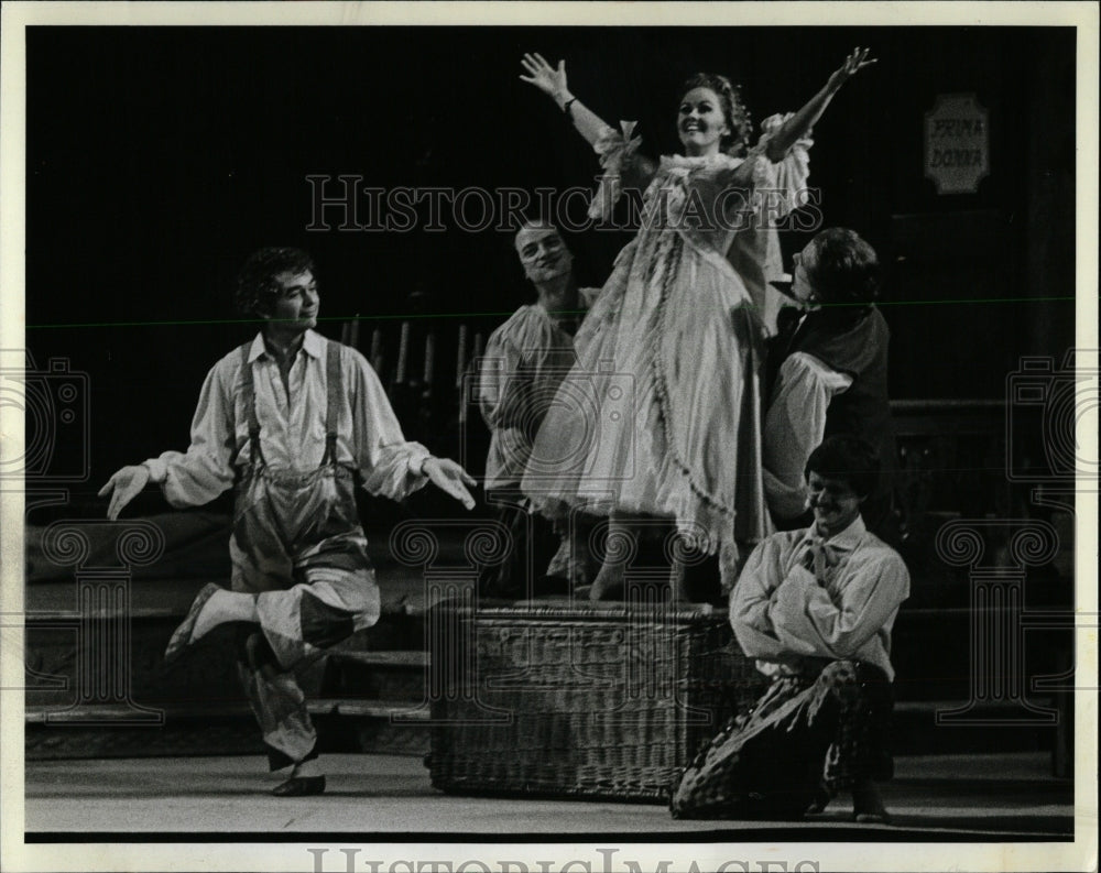 1981 Press Photo Opera Scene Ariadne Auf Naxoa Part - RRW55783 - Historic Images