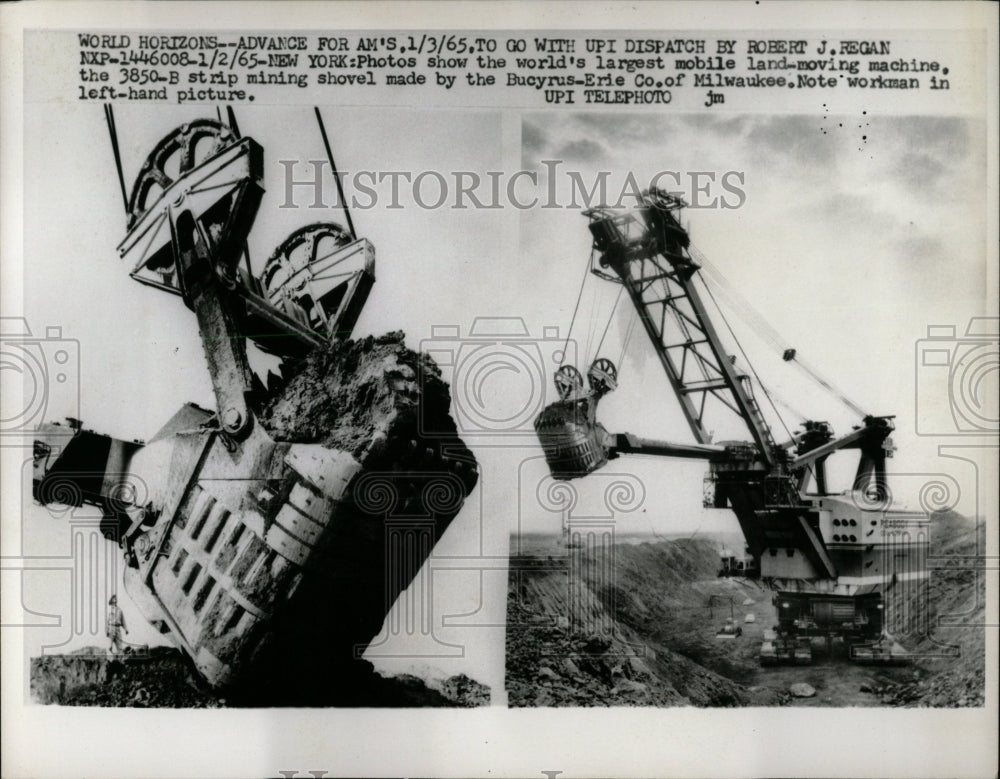 1965 Press Photo Shovels - RRW55851 - Historic Images