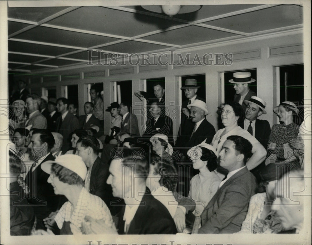 1936 Press Photo Show Boats New York City - RRW55865 - Historic Images