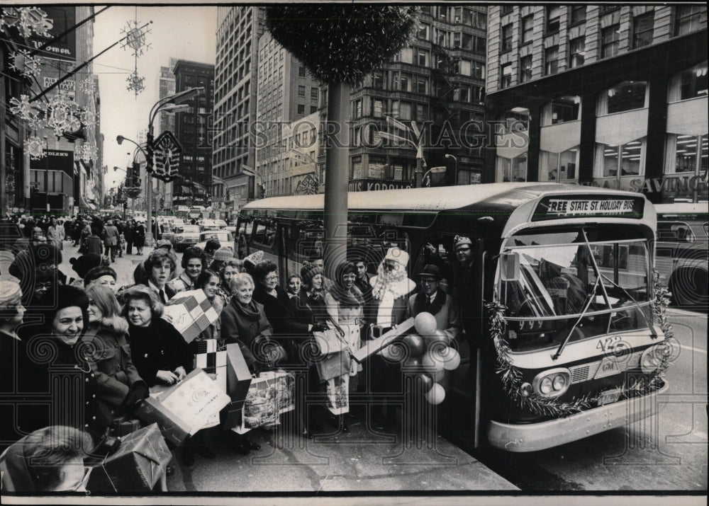 1972 Press Photo First Ride Ceremonies State Street - RRW56039 - Historic Images