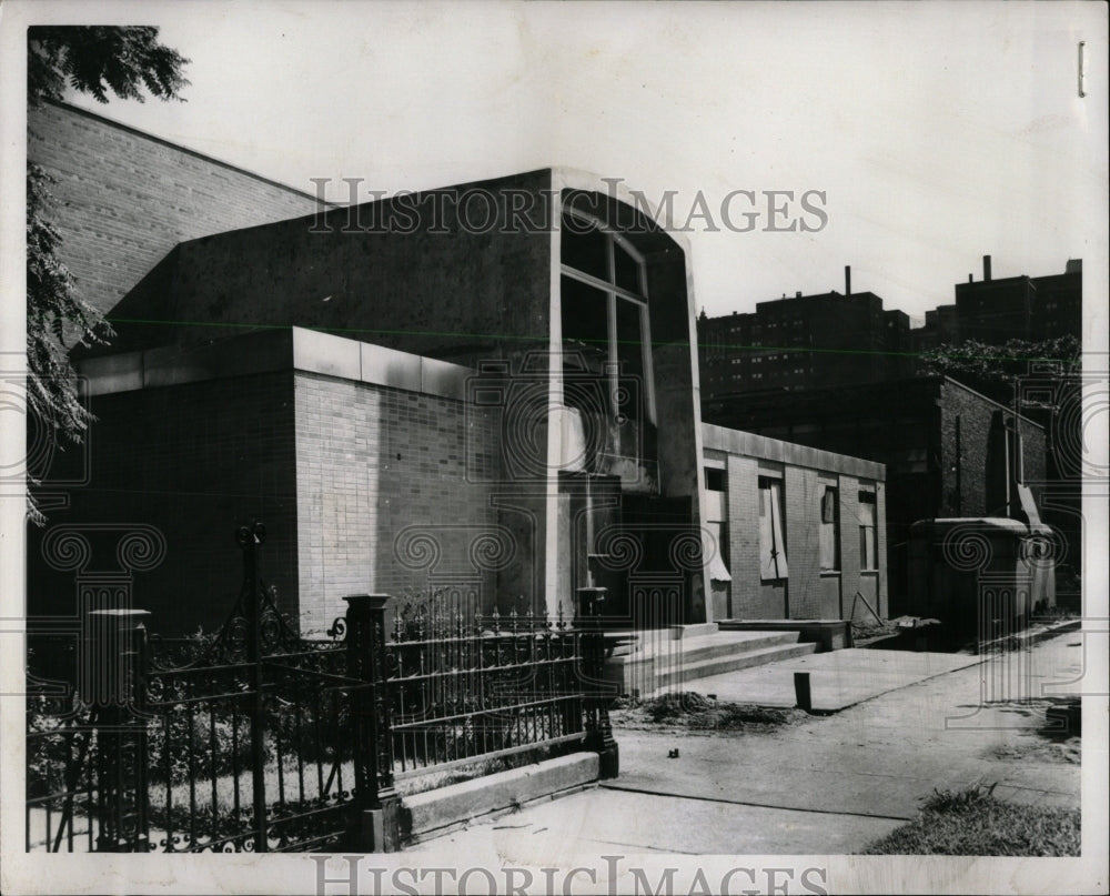 1959 Press Photo New Aushe Sholom Synagogue - RRW56233 - Historic Images