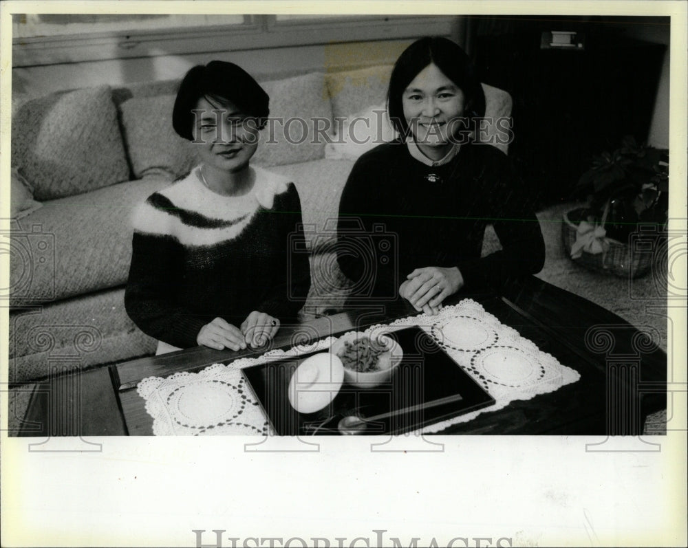 1987 Press Photo Japanese Food - RRW56269 - Historic Images