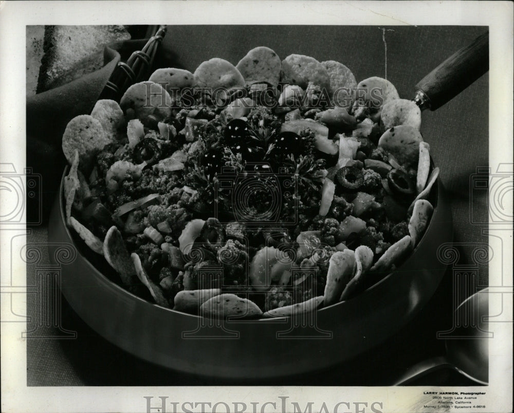 1967 Press Photo Texas-Style Chili With Beans &amp; Beef - RRW56847 - Historic Images