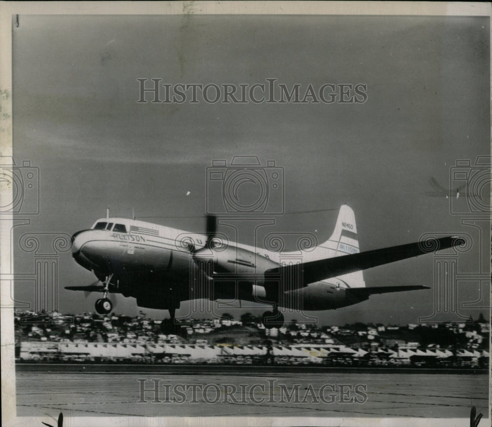 1951 Press Photo A Convair Airliner - RRW56895 - Historic Images