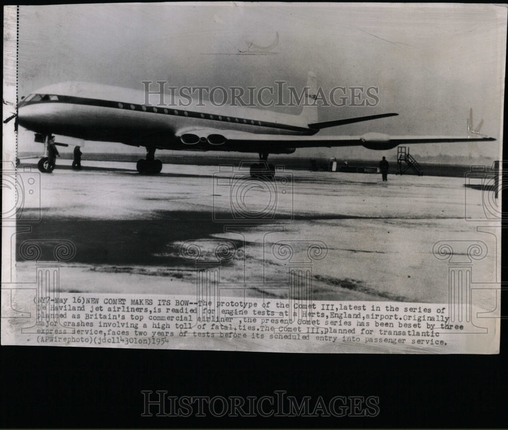 1954 Press Photo De Haviland Comet III - RRW57029 - Historic Images