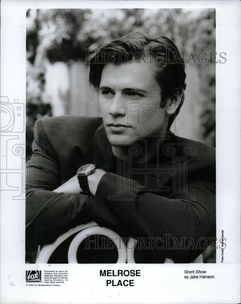 1992 Press Photo Grant Show (Actor) - RRW57261 - Historic Images