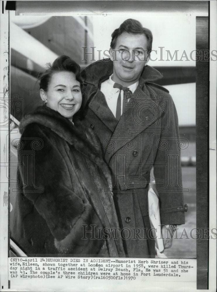 1970 Press Photo Humorist Dies in Accident - RRW57267 - Historic Images