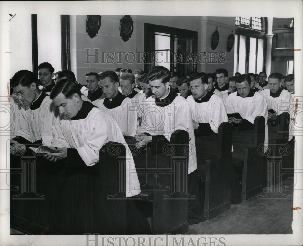 1939 Press Photo College Cyril and Methodist ceremony - RRW57907 - Historic Images