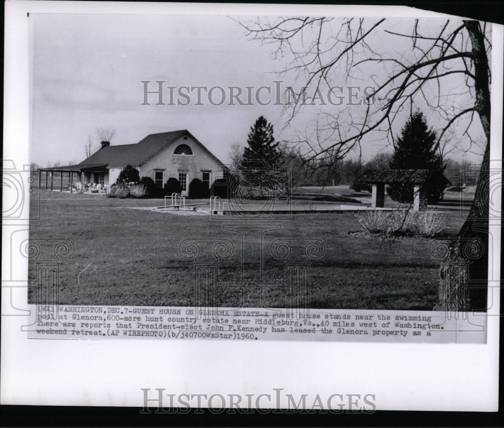 1960 Press Photo John F. Kennedy Home Glenora Farm - RRW57915 - Historic Images