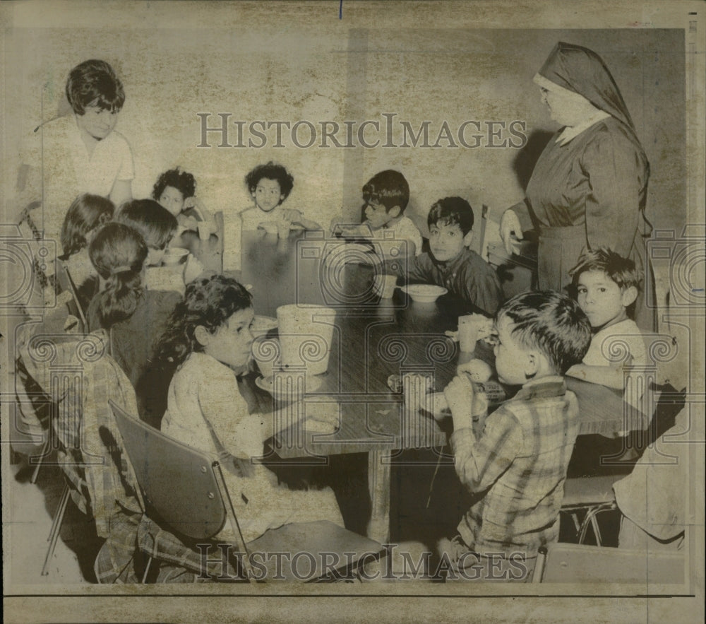 1968 Press Photo Orphan Children - RRW58077 - Historic Images