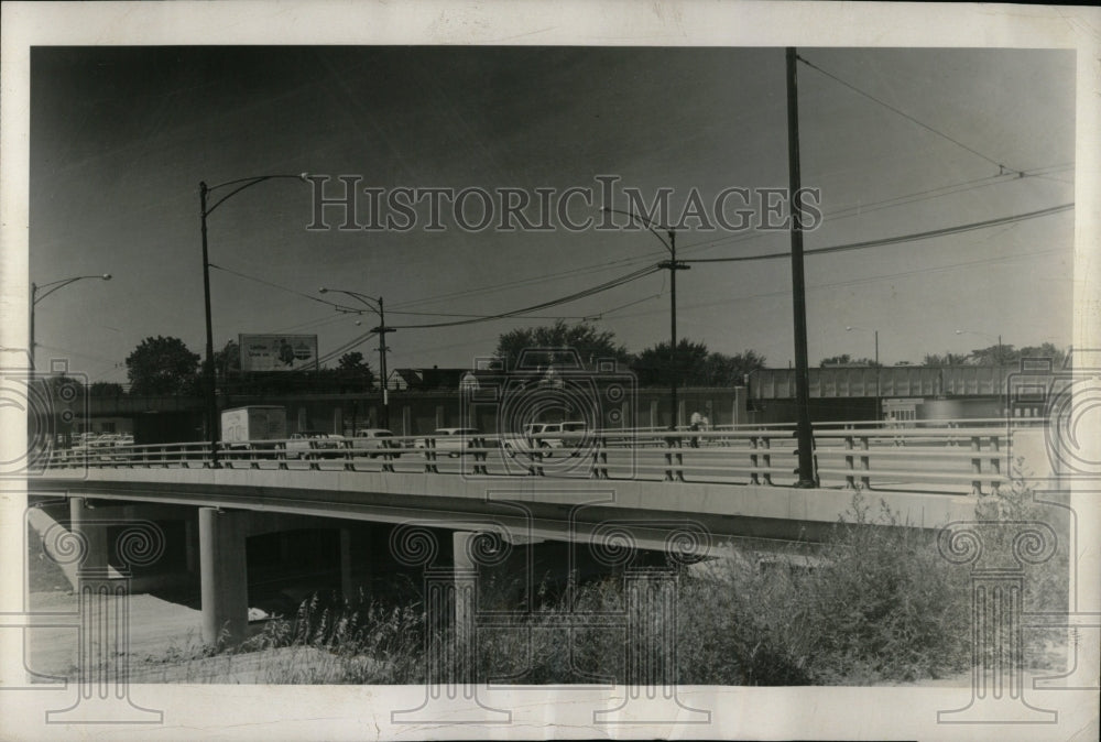 1959 Press Photo Bridge Laurence Ave. Grade Separation - RRW58331 - Historic Images