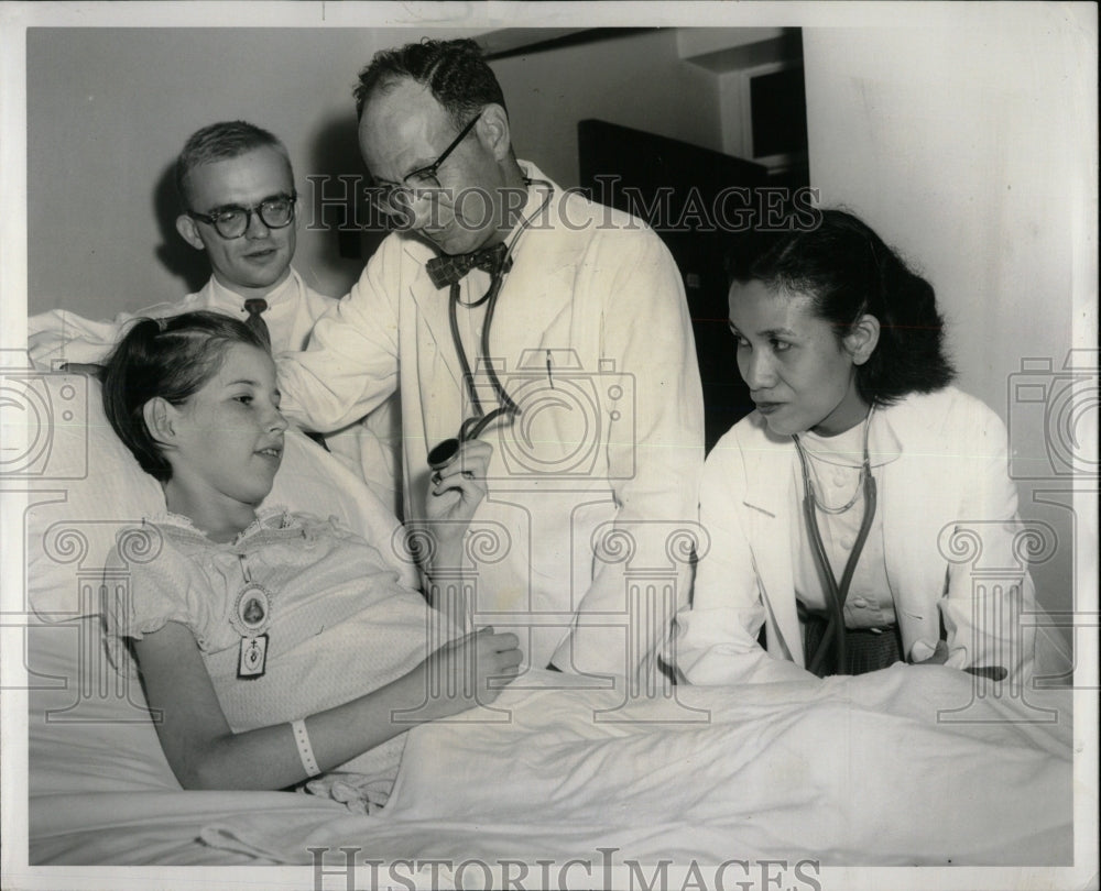 1958 Press Photo La Rabida Children&#39;s Hospital Doctors - RRW58635 - Historic Images