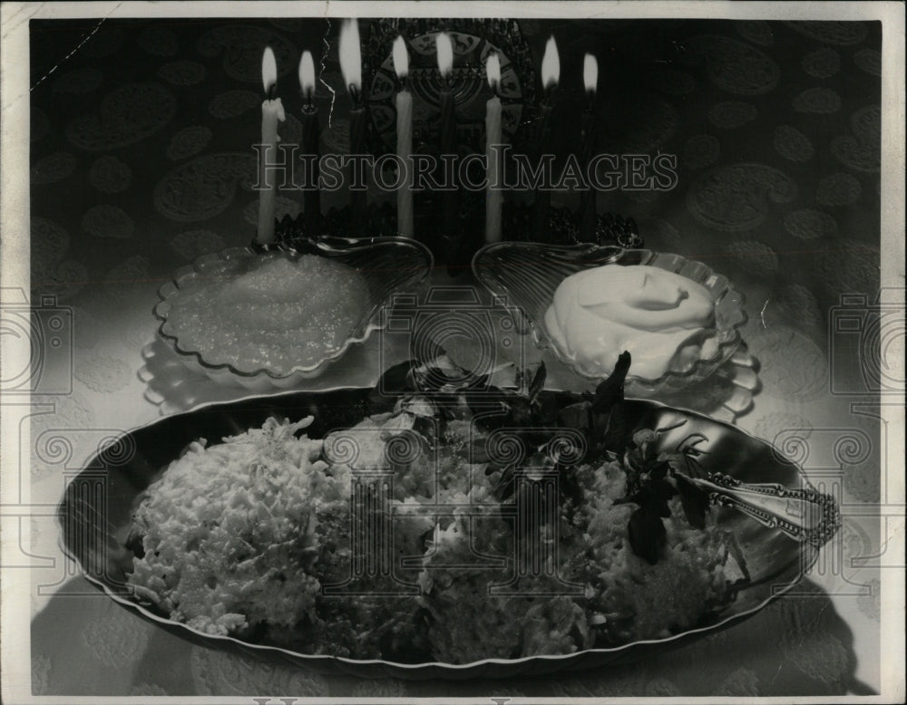 1978 Press Photo Potato Latkes delicious tradition - RRW58663 - Historic Images