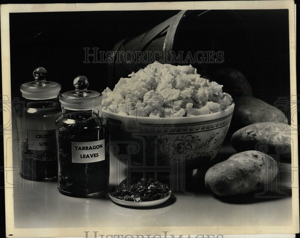 1979 Press Photo Potato Dishes - RRW58677 - Historic Images