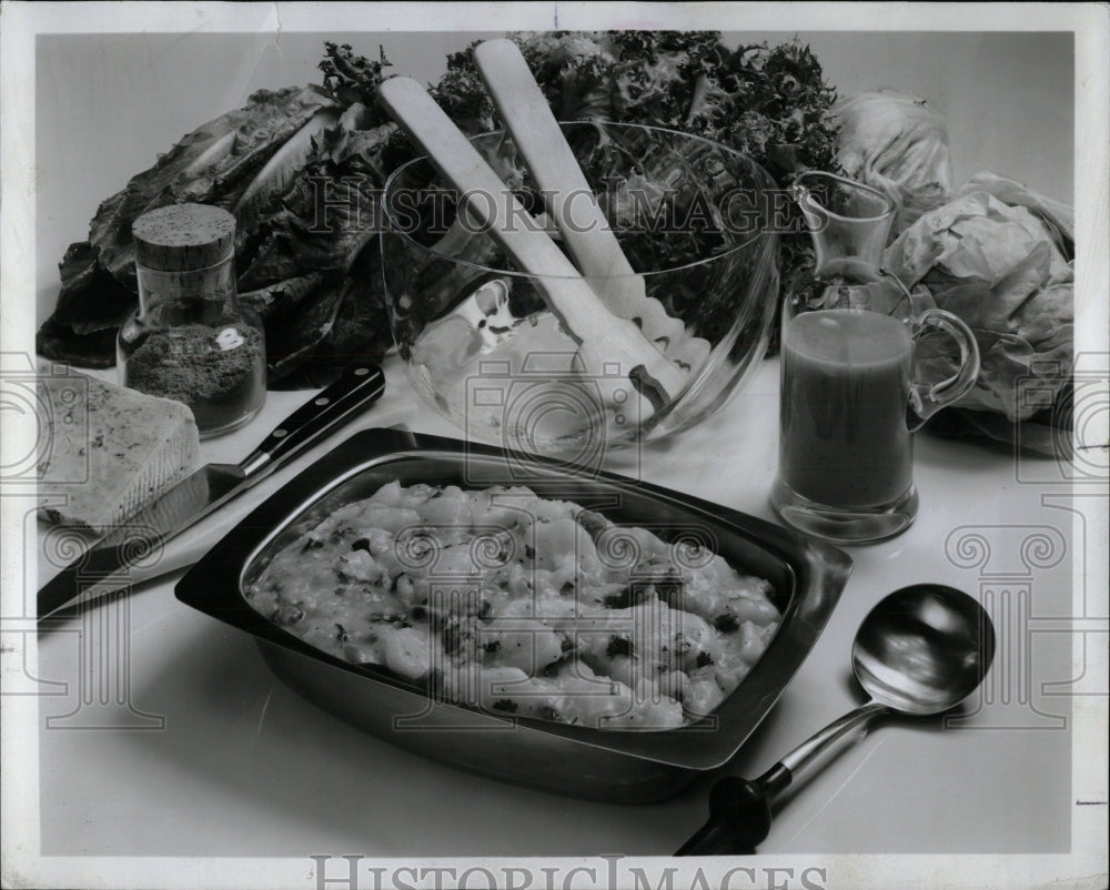 1977 Press Photo Potato Salad - RRW58705 - Historic Images