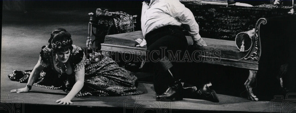 1971 Press Photo Janis Martin Carlo Bergonzi Tosca - RRW59189 - Historic Images