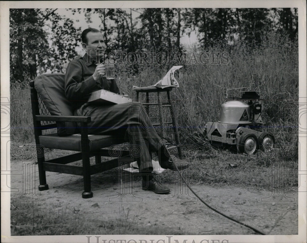 1952 Press Photo Sterling Stewart Sioux Washington - RRW59299 - Historic Images