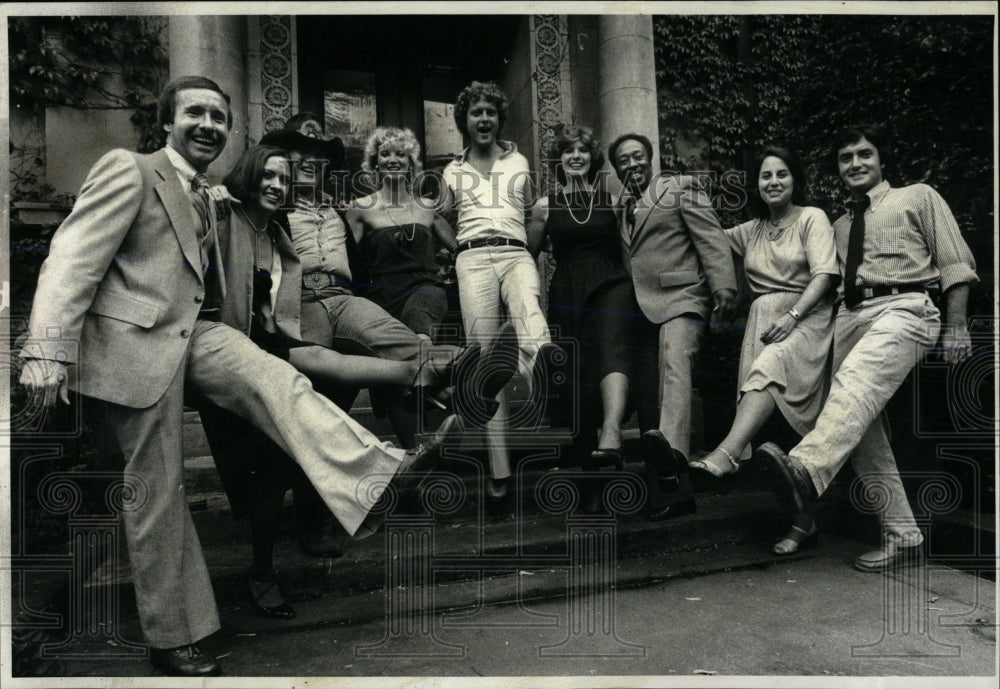 1980 Press Photo TRUST Inc Performers Dinner Dance - RRW59419 - Historic Images