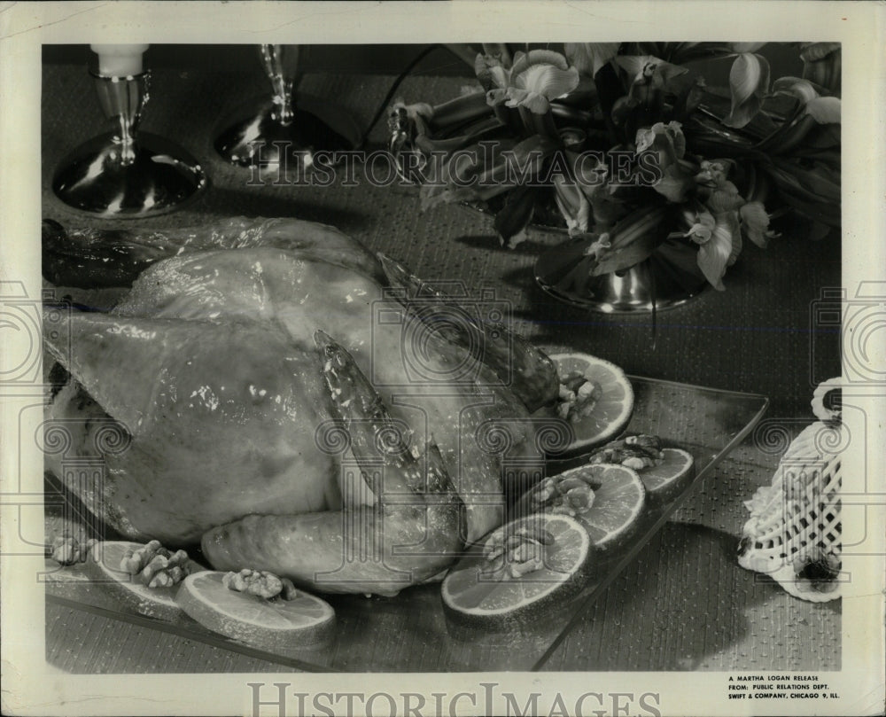 1966 Press Photo Roast Turkey - RRW59649 - Historic Images