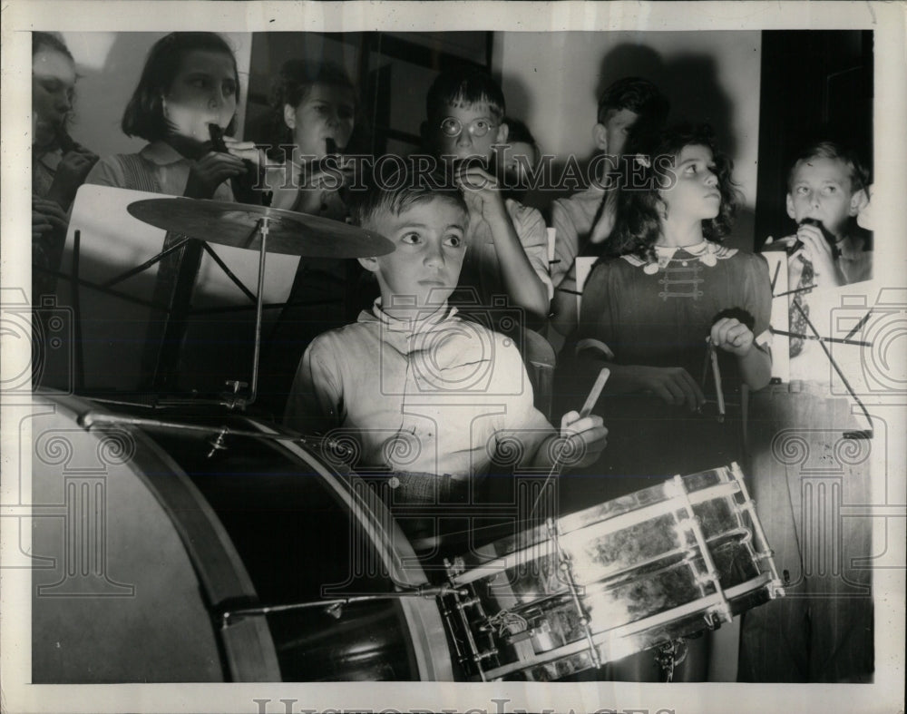 1941 Press Photo Deaf Children Orleans Notre Dame Lip - RRW60355 - Historic Images