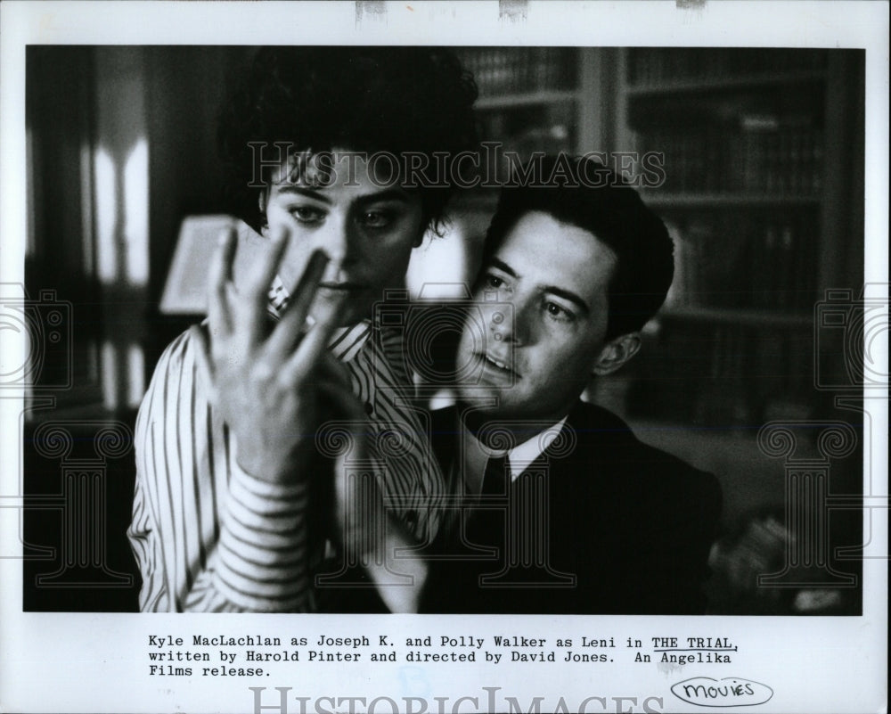 1994 Press Photo Kyle MacLachlan Polly Walker Trail - RRW60625 - Historic Images