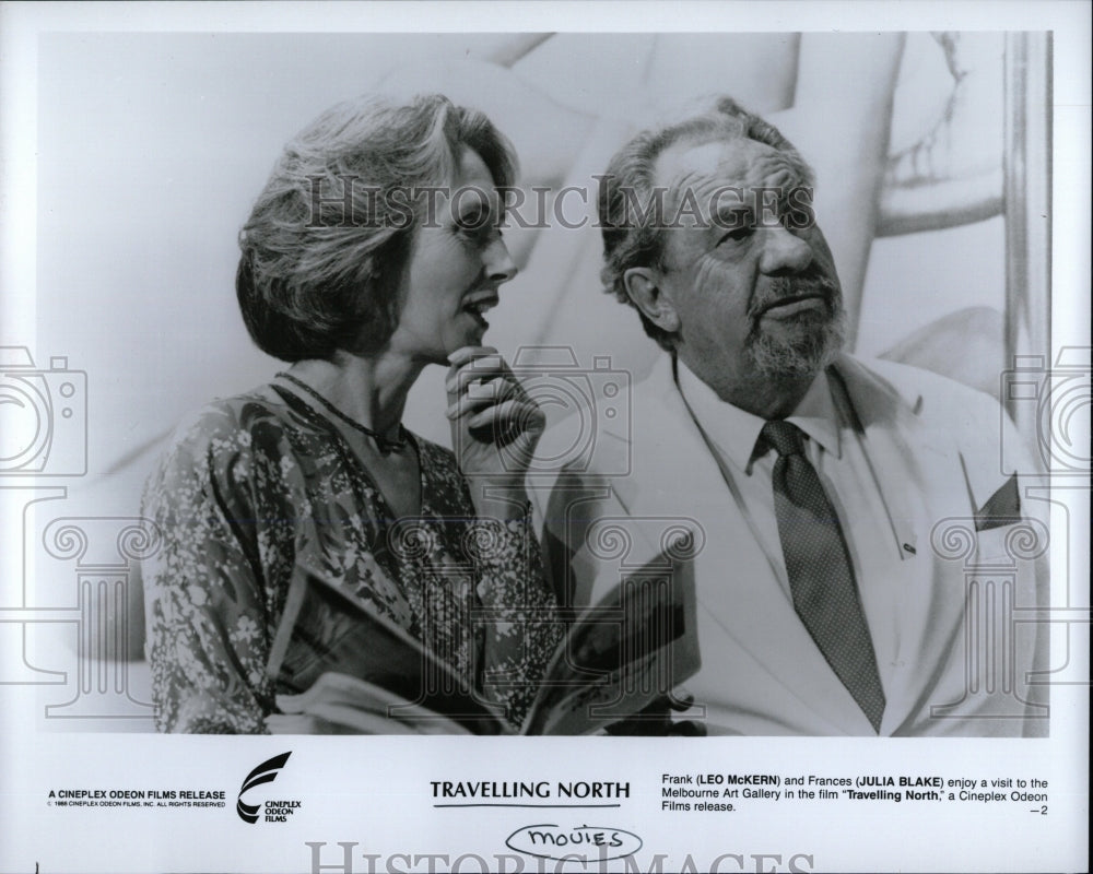 press photo TRAVELLING NORTH LEO MCKERN JULIA BLAKE - RRW60637 - Historic Images