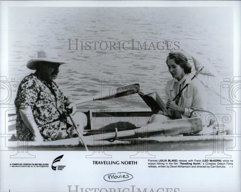 Press Photo Julia Blake Leo McKern Traveling North film - RRW60639 - Historic Images