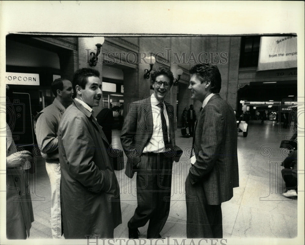 1987 Press Photo Michael Cano Judge Reinhold Norman - RRW60673 - Historic Images