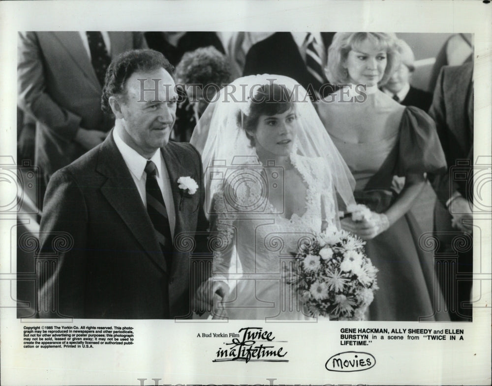 1986 Press Photo Gene Hackman Ally Sheedy Ellen burstyn - RRW60713 - Historic Images