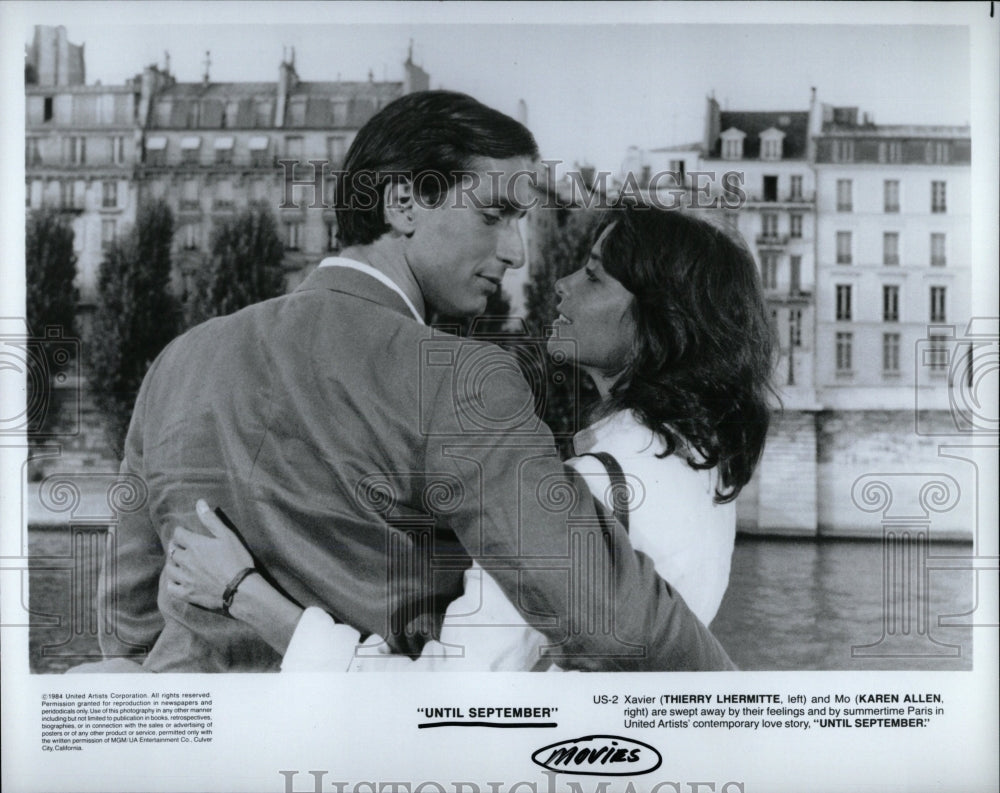 Press Photo Thierry Lhermitte Karen Allen Summertime - RRW60811 - Historic Images