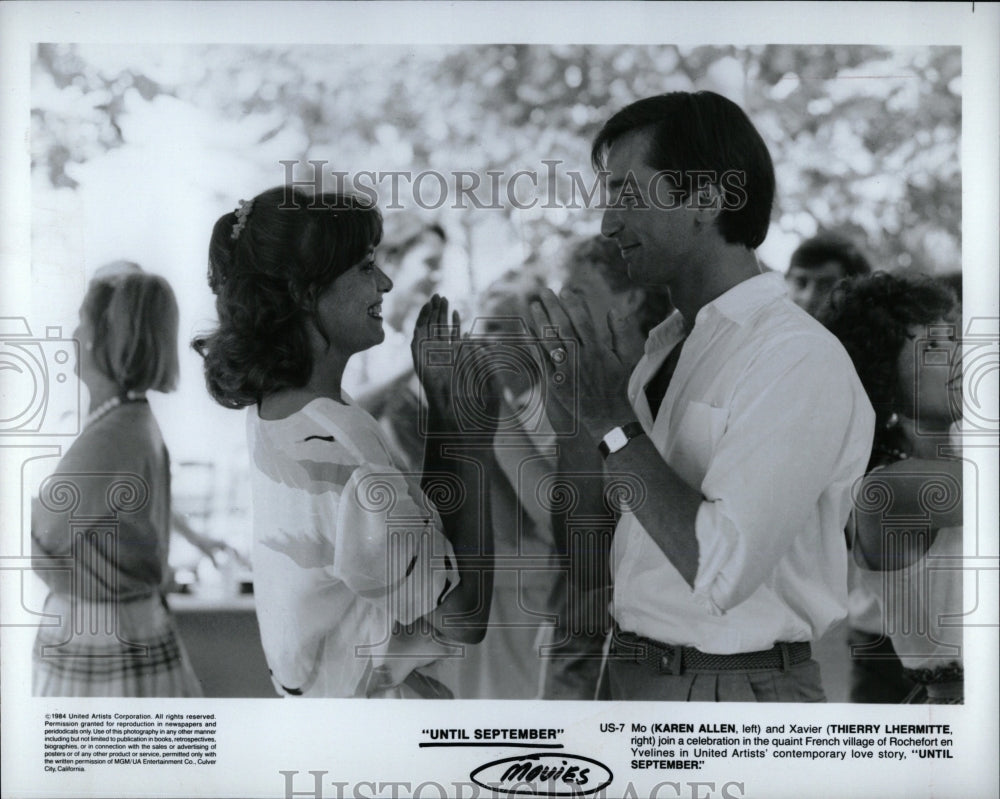 1984 Press Photo Allen and Lhermitter Co-Star - RRW60813 - Historic Images