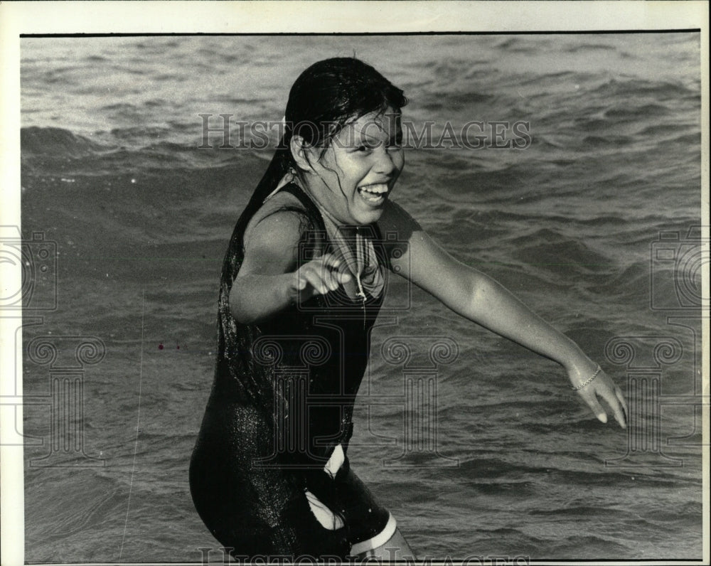 1979 Press Photo Labor Day Season North Girl Lifeguards - RRW60883 - Historic Images