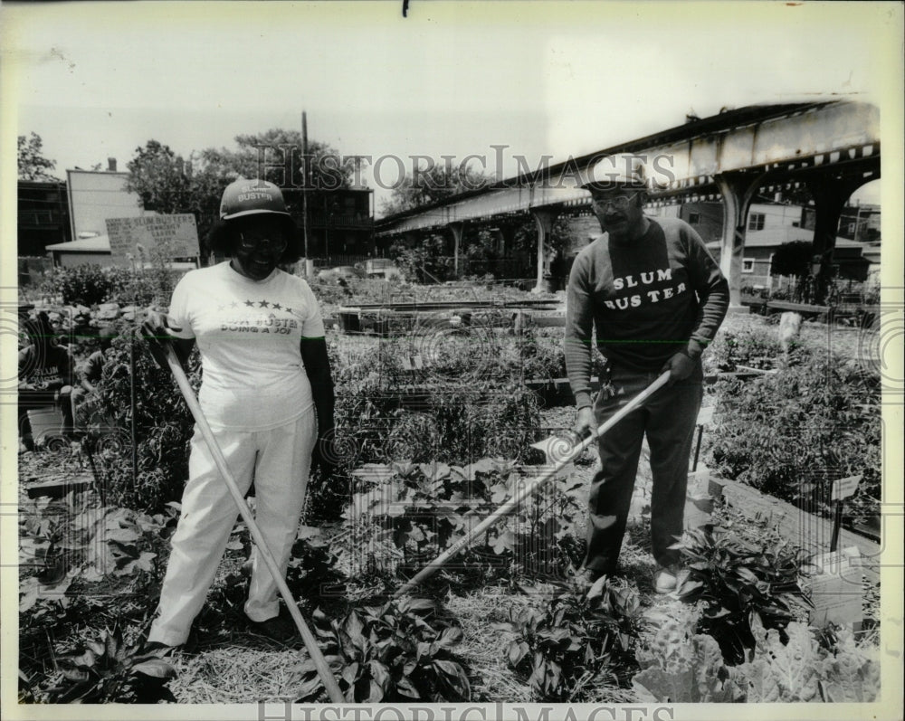 1987 Press Photo Lawndale Chicago Neighborhood Housing - RRW61063 - Historic Images