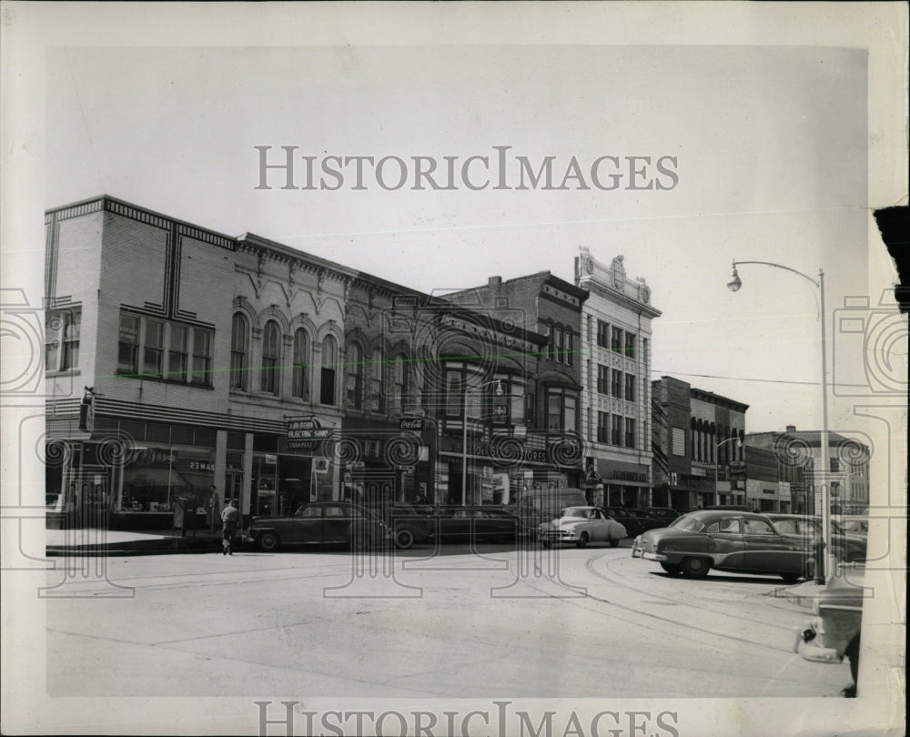 Press Photo Main Street Urlana Ill Landmark - RRW61217 - Historic Images