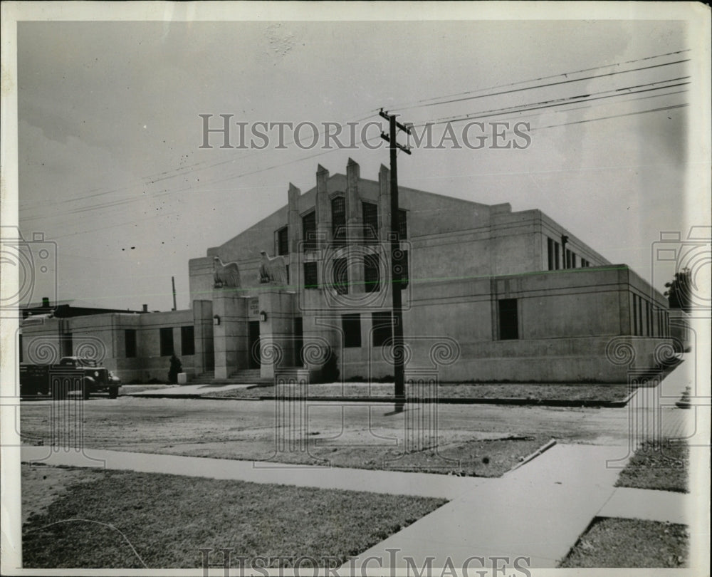 1939 Press Photo New State Guard Armory Champaign Ill - RRW61229 - Historic Images