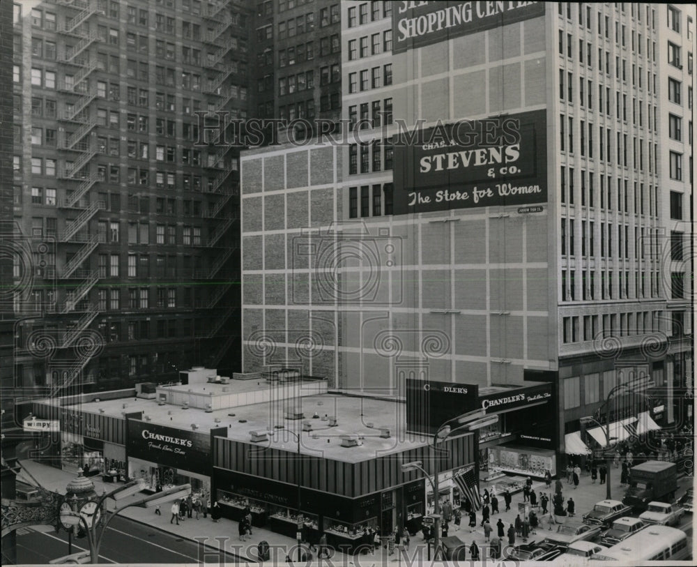 1961 Press Photo Stevens building - RRW61399 - Historic Images