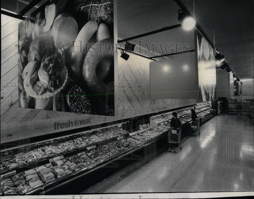 1964 Press Photo National Food Store in Chicago - RRW61469 - Historic Images