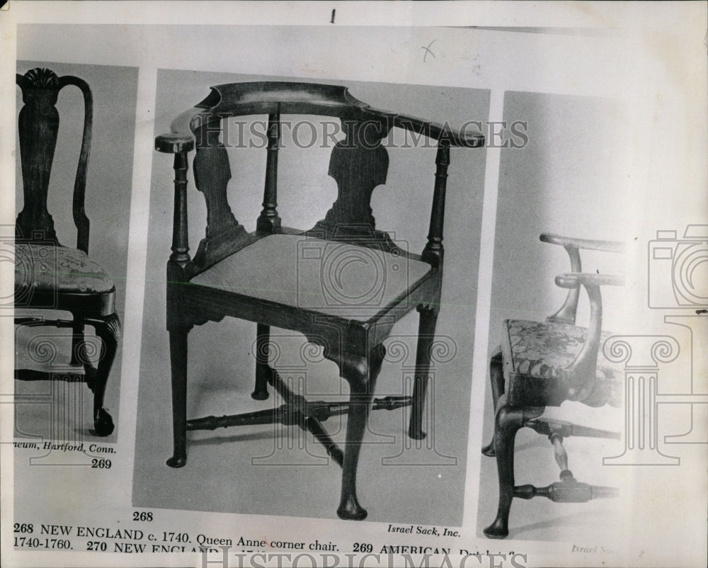 1967 Press Photo Anne Corner Chair Furniture Chicago - RRW61545 - Historic Images