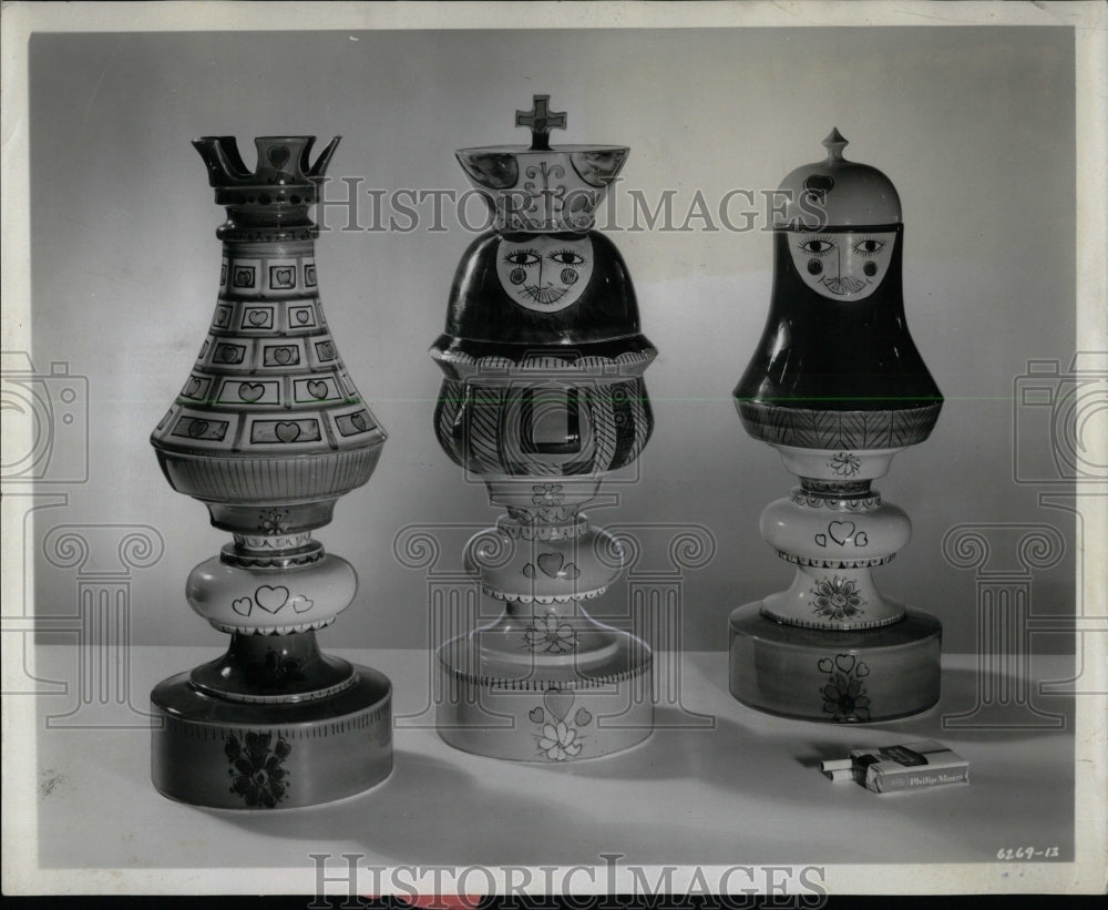 1964 Press Photo Handcraft Ceramic Italian Artware - RRW61575 - Historic Images