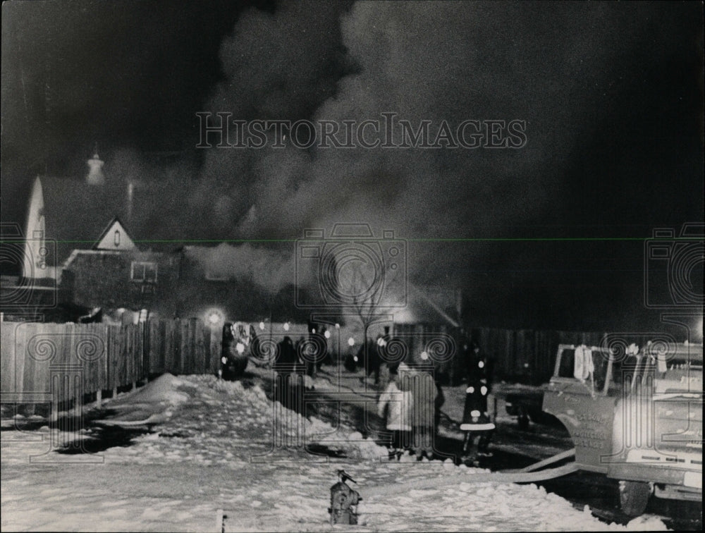 1971 Press Photo Chateau Louise Fire Damage - RRW61589 - Historic Images