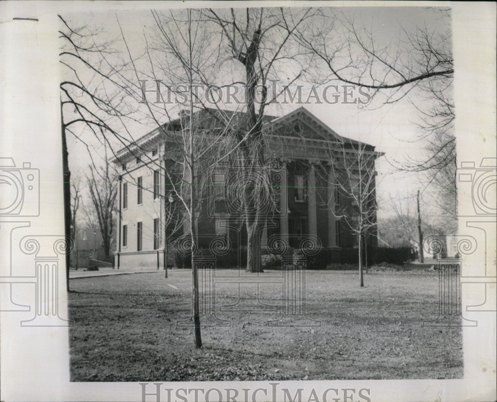 1960 Press Photo Carnegie library Centralia - RRW61605 - Historic Images