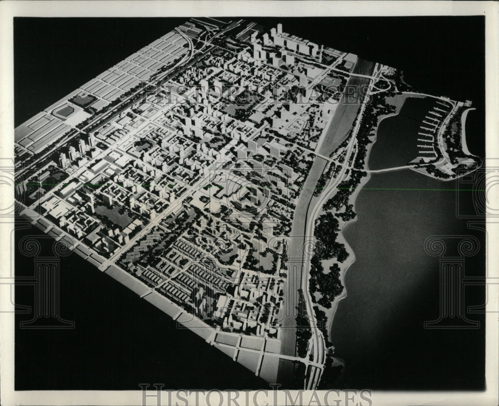 1900 Press Photo Central South Area Plan Espressway - RRW61629 - Historic Images
