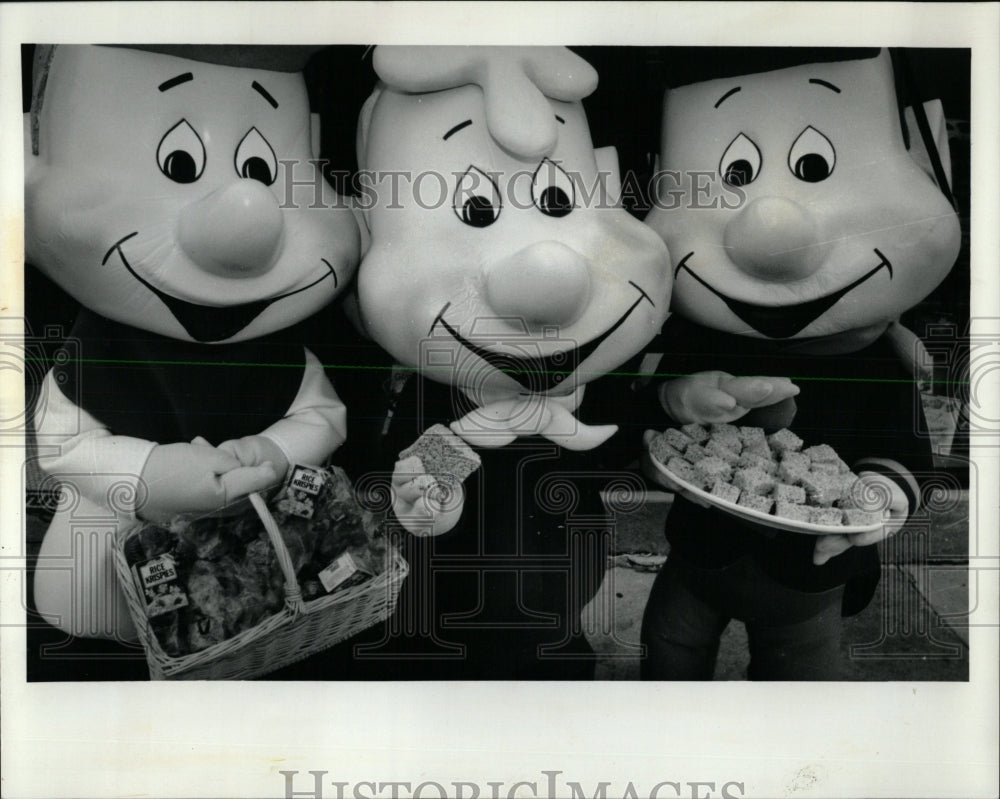 1991 Press Photo Rice Krispies Treats Dishes - RRW61635 - Historic Images