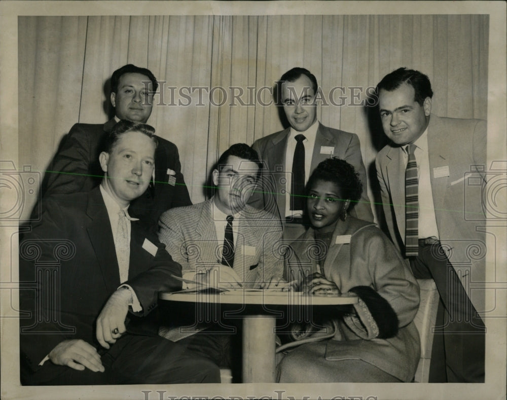 1954 Press Photo Newly Elected Illinois Young Democrat - RRW61733 - Historic Images