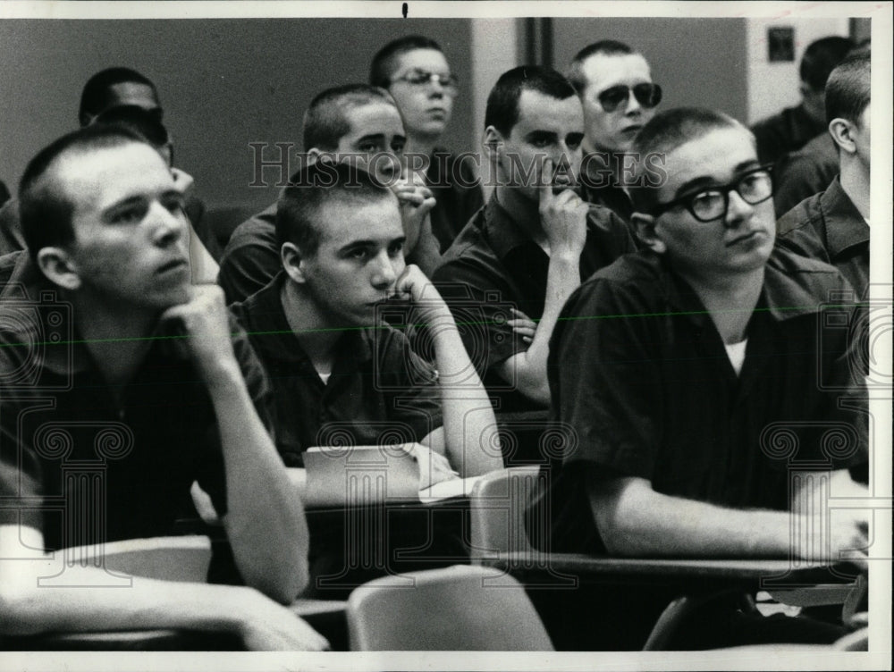 1978 Press Photo Great Lakes Naval Base Classroom - RRW61861 - Historic Images