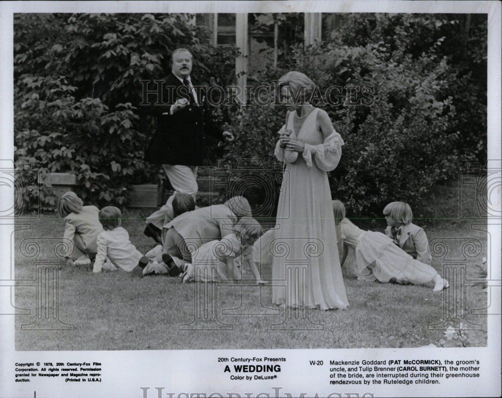 1978 Press Photo A Wedding Motion Picture Play - RRW61999 - Historic Images