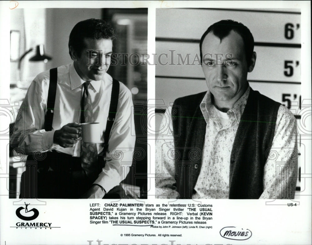 1995 Press Photo The Usual Suspects Motion Picture Play - RRW62019 - Historic Images