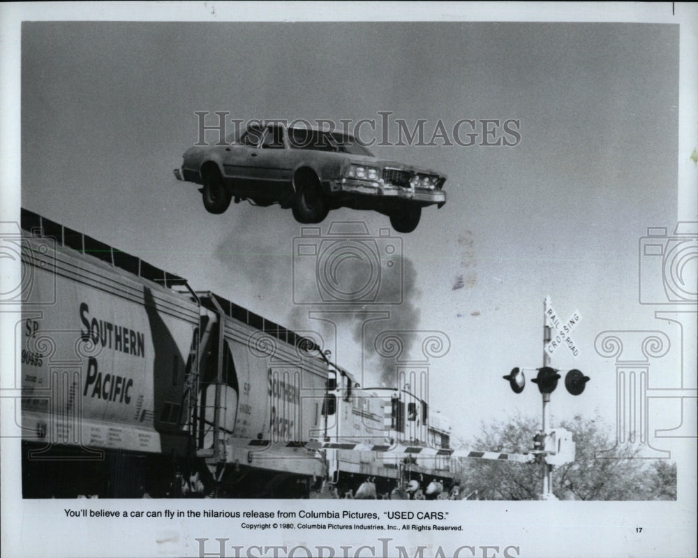 1980 Press Photo Film Comedy Car - RRW62067 - Historic Images